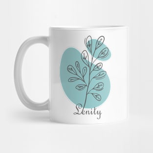 Lenity Hand Drawn Minimal, inspirational meanings Mug